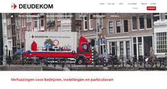 Desktop Screenshot of deudekom.nl